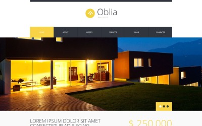 Modelo WordPress Gratuito do Gabinete da Casa