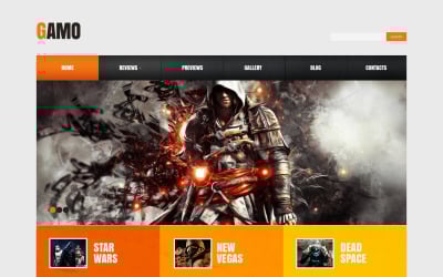 Portal de juegos gratuito Responsivo Tema de WordPress