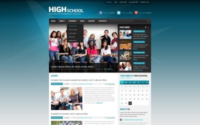 Tema gratuito de WordPress para educación
