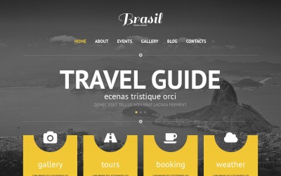 Tema WordPress responsivo para agências de viagens grátis
