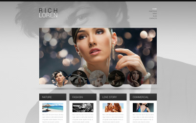 Ücretsiz Fotoğrafçı Portföyü WordPress Web Sitesi