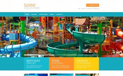娱乐网站的 Free.Amusement Park WordPress 主题