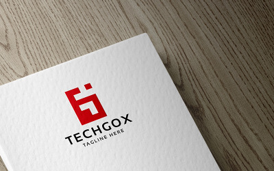 Logo professionale Techgox
