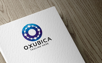 Oxubica O brief professioneel logo