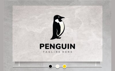 Pinguino carino - Logo Design