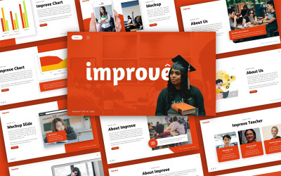 Migliora il modello PowerPoint di presentazione dell&amp;#39;istruzione