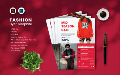 Fashion Flyer Template vol.50