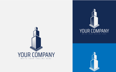 Diseño de logotipo inmobiliario con Bulding