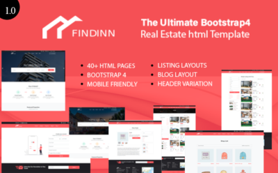 FindInn - HTML-шаблон с описанием недвижимости