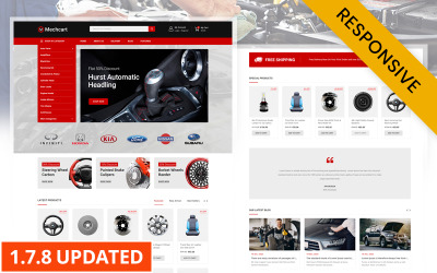 Mechcart AutoParts Store Prestashop Responsive Theme
