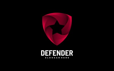 Logo degradado Shield Defender