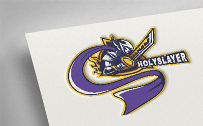Holyslayer Esport Logo Şablonu