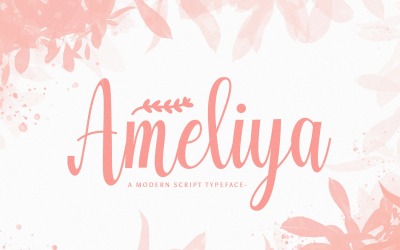 Ameliya - Font scritti a mano
