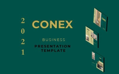 Conex - Google-diasjabloon voor zakelijke presentaties