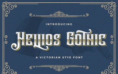 Hellios Gothic - Carattere Blackletter