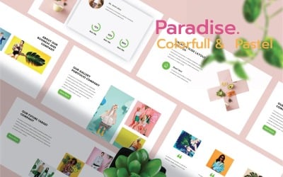 Paradise - шаблон ключевой темы