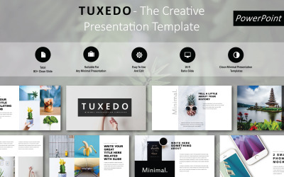 Tuxedo - PowerPoint -mallar