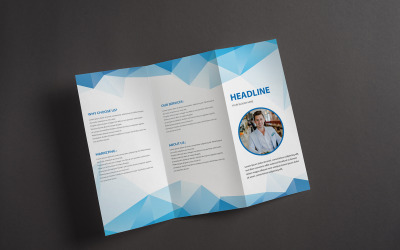 Modello di progettazione brochure aziendale