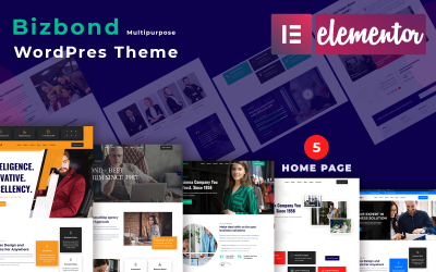 Bizbond - найкраща багатоцільова тема WordPress