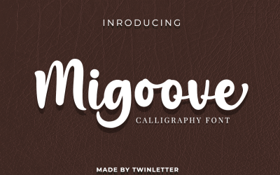 Migoove - Fuente Bold Script