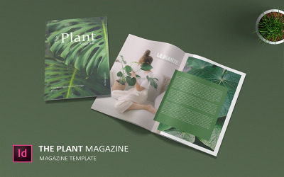 Plant - Magazin sablon