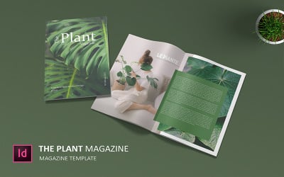 Plant - Tijdschriftsjabloon