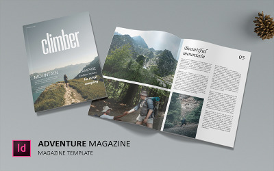 Tırmanıcı - Dergi Şablonu