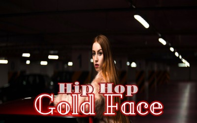 Hip Hop Gold Face - Dynamiczna muzyka hip hop (sport, samochody, energiczny, hip hop, tło)