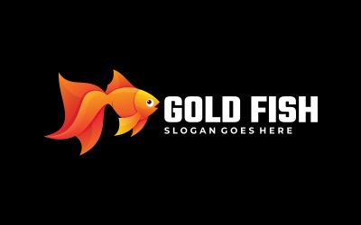 Goldfish Gradient Logo Style