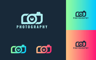 Ontwerpsjabloon voor fotografie logo vector