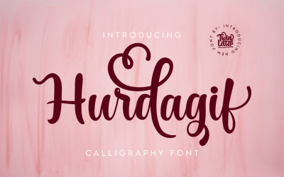 Hurdagif Script Calligraphy betűtípus