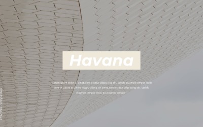Havana Powerpoint Templates