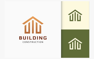 Logo nemovitosti nebo bydlení