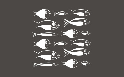 Modello di ricetta di pesce di mare messicano