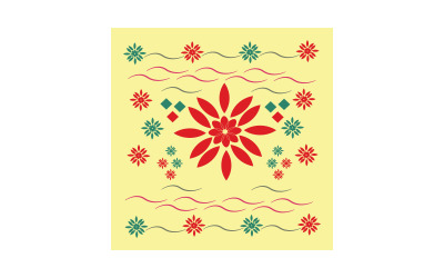 Motif de plaque de mode en tissu