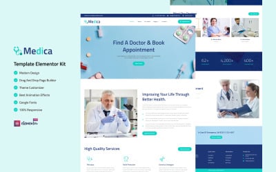 Medica - Kit Healthcare Elementor