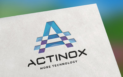 Actinox Letter A Profesyonel Logo