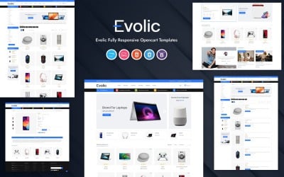Evolic - Modello OpenCart di elettronica