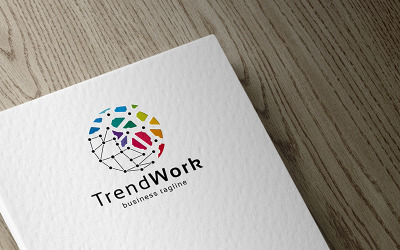 Logotipo profissional da Trend Work