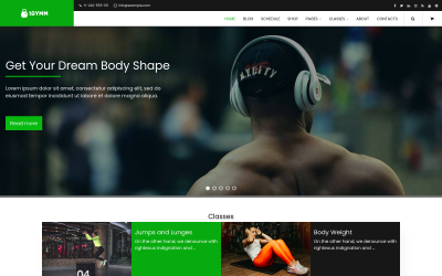 tGymm - WordPress Theme für Fitnessstudio und Sport
