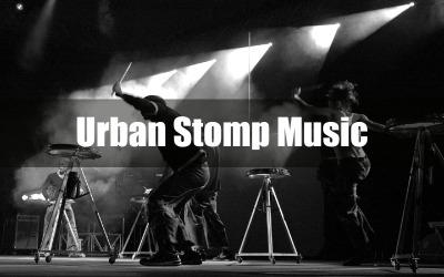Urban Stomp Rhythmic Muzyka Stock