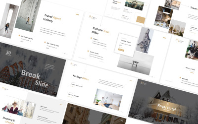 Royal Hotel Googleslides Template