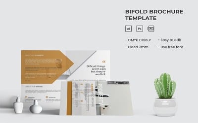 Business Property - Šablona brožury Bifold