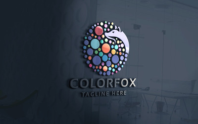 Color Fox Professional Logo