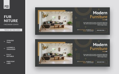 Minimalistiska möbler Facebook Timeline Cover Social Media