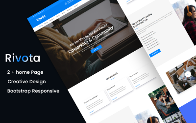 Rivoda - Dijital Ajans ve Danışmanlık HTML5 Web Sitesi Şablonu