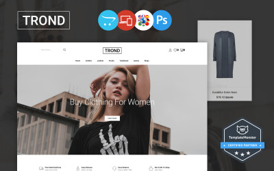 Trond - Fashion OpenCart 3 Theme