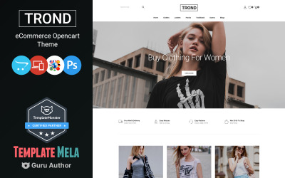 Trond - Tema Moda OpenCart 3