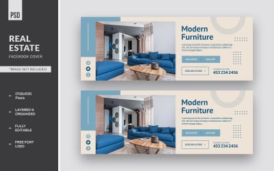 Творчі меблі Facebook Хронологія Обкладинка соціальних медіа