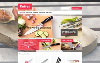 Бесплатный шаблон OpenCart для домашнего интерьера